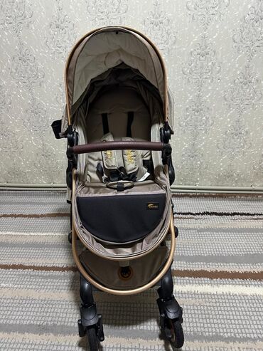 Коляски: Коляска, цвет - Золотой, Новый — 12