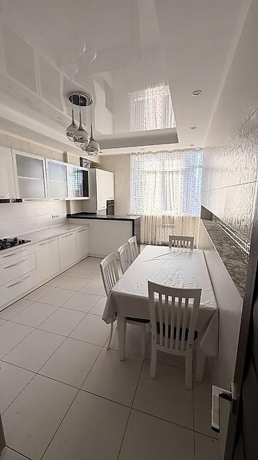 квартиры центр: 3 комнаты, 127 м², Аламедин-1 мкр Элитка, 3 этаж, Евроремонт — 4