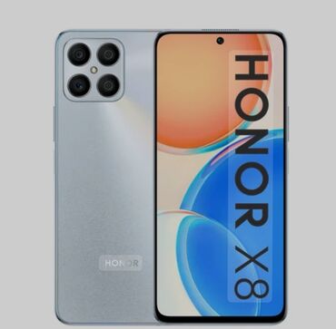 хонор 7 а: Honor X8 5G, Новый, 128 ГБ, цвет - Серебристый, 1 SIM, 2 SIM