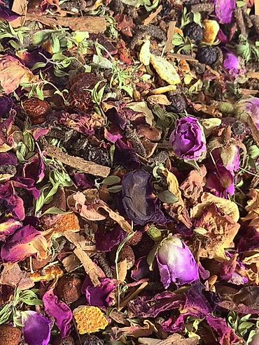 Çay: Güllü ədviyyatlı çay qarışığı - Tərkib: yaşıl/qara çay yarpaqları — 5