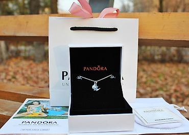 Бижутерия: Очаровательный набор с птичками 🕊️ от Pandora🥰 Серебро 925 проба😍 — 2