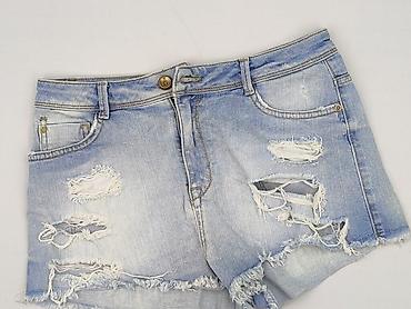 szorty len: Bershka, Szorty damskie, rozmiar S — 1