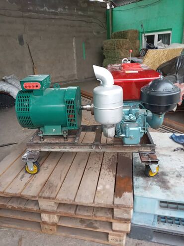 Генераторы: 1115 дизельный двигатель 25 л.с. ZS1115, одноцилиндровый дизельный — 8