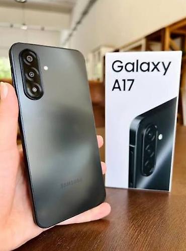 Мобильные телефоны и аксессуары: Samsung Galaxy A17, 128 ГБ, цвет - Черный, Отпечаток пальца — 2