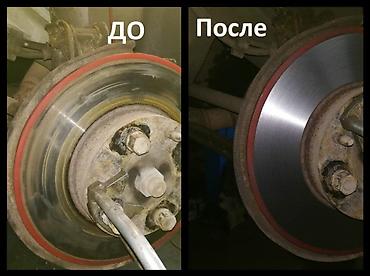 Проточка тормозных дисков любой сложности! Восстановление пальцев