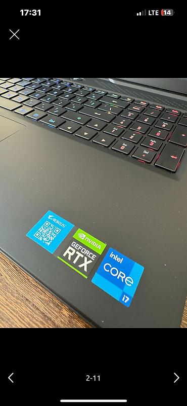 Ноутбуки Gigabyte: Игровой, Б/у, Intel Core i7, ОЗУ, RAM: 32 ГБ — 7