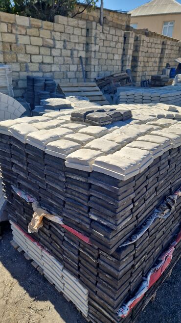 Dekorativ daşlar: Tamet .qazon dasi .müxtəlif ölcülü beton piltələr .beton panellər yol — 9