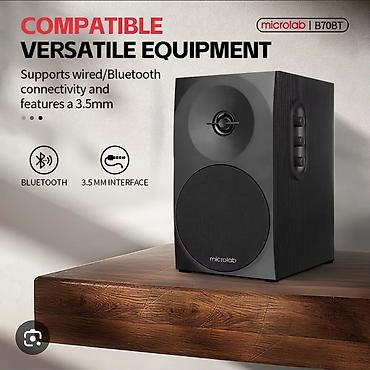 toy ucun kalonka: Microlab B70BT 2.0 masaüstü akustik sistem - Bağlantı: Bluetooth və — 1