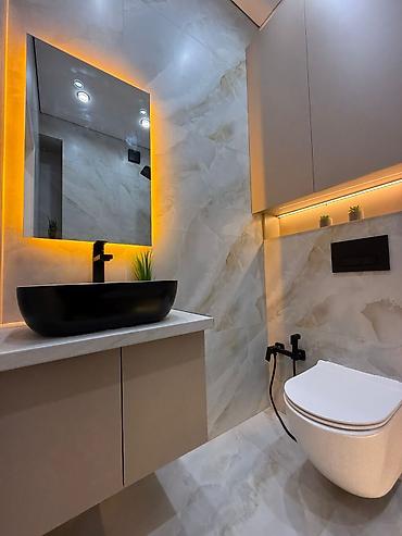 Продажа квартир: 3 комнаты, 97 м², Асанбай мкр Элитка, 12 этаж, Дизайнерский ремонт — 10