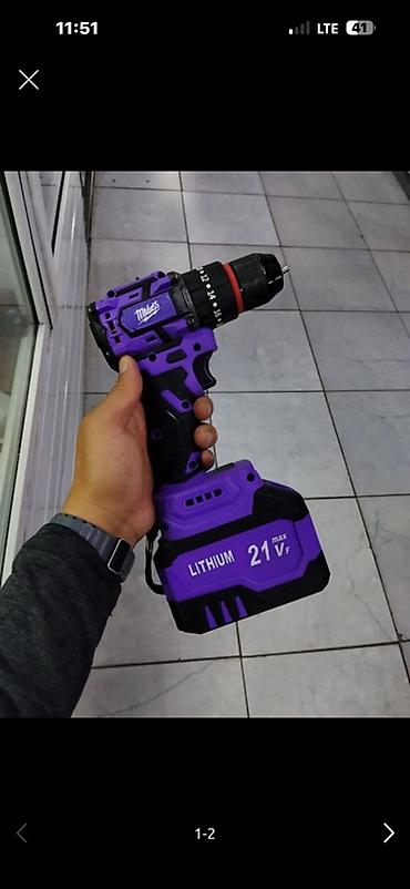Дрель-шуруповерты: Аккумуляторная ударная дрель-шуруповёрт Miless (Impact Cordless Drill) — 2