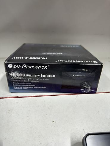 зад: Автомобильный усилитель DV-Pioneer.ok PA4800 4-WAY - Мощность: 4800W — 2