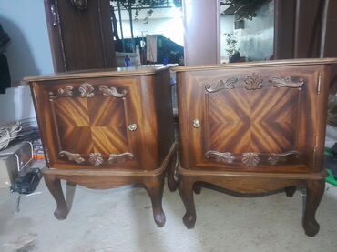 стол раскладной деревянный: Klassik üslubda 2 ədəd taxta tumbalar (cüt). - Material: bərk ağac