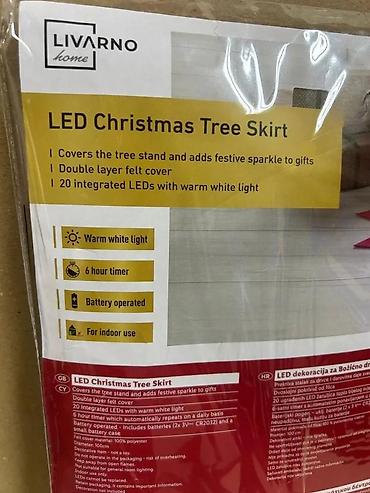 stilsko: LED dekorativna suknja za božićnu jelku – Livarno Home - Prekriva — 10