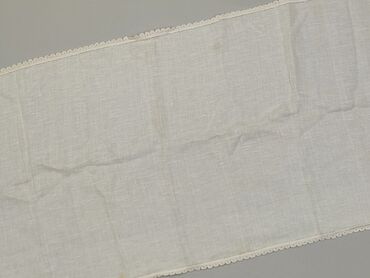 Tekstylia: Obrus 100 x 46, kolor - Biały, stan - Dobry