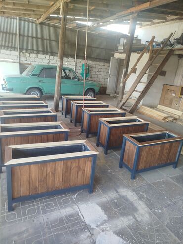 Bitkilər üçün dibçəklər: 🇦🇿Bakı şəhəri üzrə zəmanətli Taxta dipçəklərin topdan və pərakəndə — 12