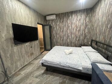 комнаты на ночь: Студия, Душевая кабина, Постельное белье, Кондиционер