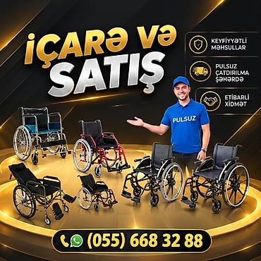 əlil arabası: Məhsul: Manuel əlil arabaları – icarə və satış Təsvir: - Fərqli — 3