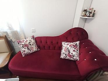 divan krovat: Divan, İşlənmiş, Açılmayan, Bazasız, Vеlur parça, Çatdırılma yoxdur — 3