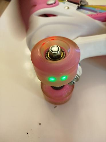cırtdan: Uşaq dördtəkərli konkisürmə ayaqqabıları (roller skates) - Rəng — 4