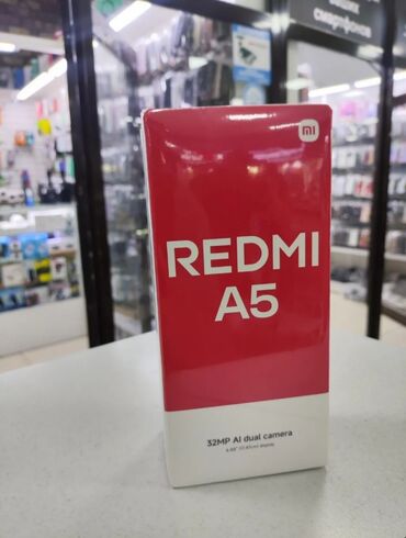 оперативная память ddr3 4gb 1333: Redmi, Redmi 5A, Жаңы, 64 ГБ, түсү - Кара, 2 SIM