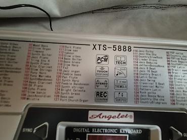 brend çanta: 🎹 Satılır – Angelo XTS-5888 Sintezator 🎵 Yaxşı vəziyyətdədir, tam — 4