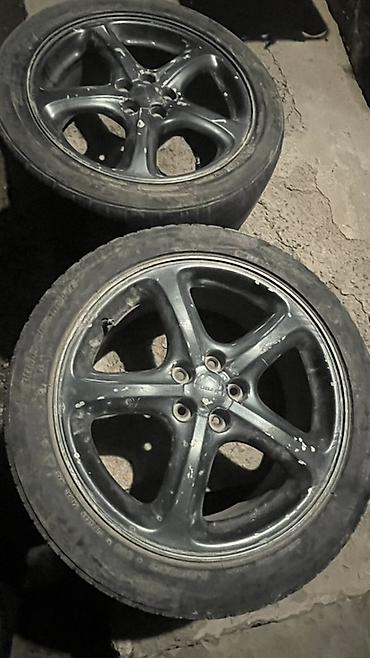 Колеса в сборе R 17, Лето, Б/у, Комплект, Легковые, Железные, отверстий - 4