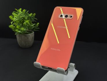 wi fi роутер для дома с сим картой: Samsung Galaxy S10e, Колдонулган, 128 ГБ, түсү - Кызыл, 1 SIM