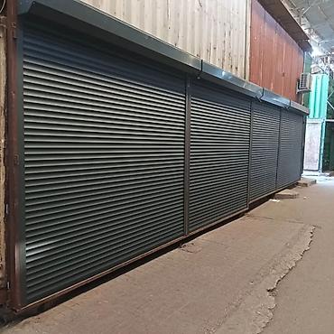 Откатные ворота: Ролл ставни устанавливаются с целью защиты дома от возможного взлома — 13