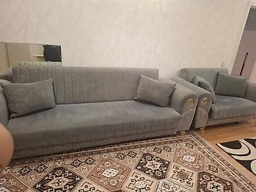 Divanlar: Divan satılır 2 ədəd. Açılan və bazalıdırlar. Ölçü: böyük 280 sm — 1