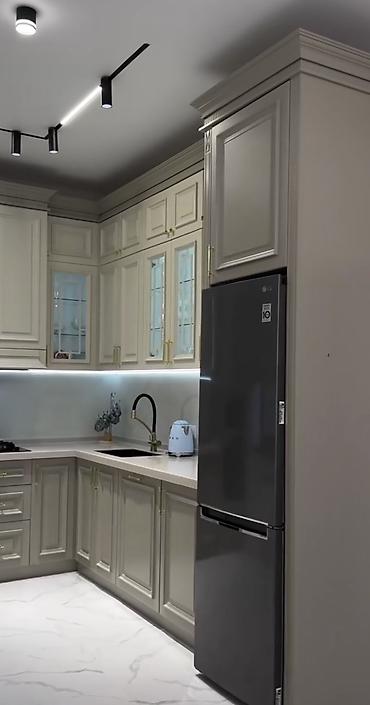 silver kitchen: Кухонный гарнитур, Новый, цвет - Серый — 3