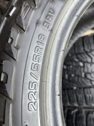 Шины: Шины 225 / 55 / R 18, Всесезонная, Б/у, Комплект, Таиланд, Falken — 9