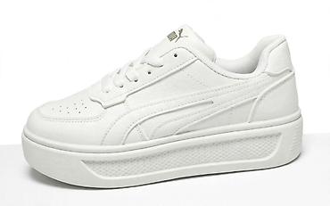 sinsay obuca: Puma ženske patike – bele, platforma - Model: niske patike sa — 1