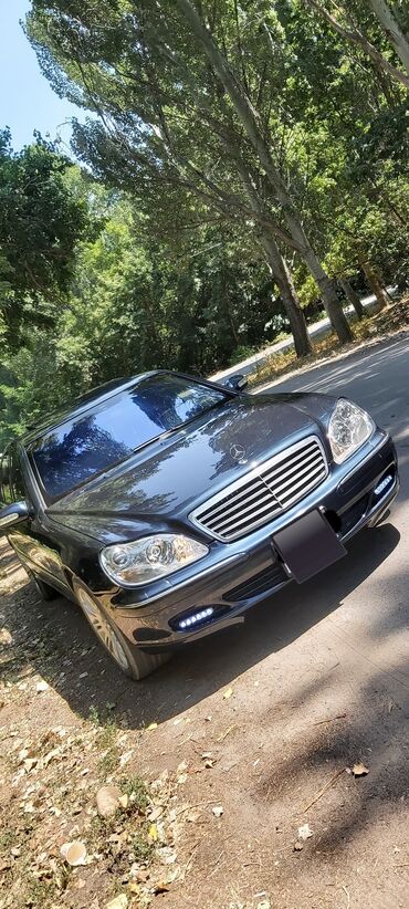 автомобил мерс: Mercedes-Benz S 500: 2004 г., 5 л, Типтроник, Бензин, Седан