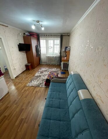 1 ком квартира бишкек: 1 комната, 30 м², Хрущевка, 2 этаж, Евроремонт