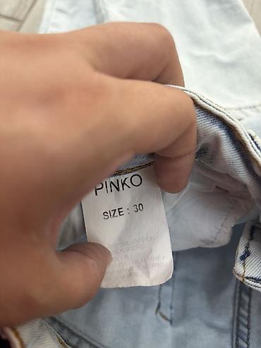 svecane torbe: PINKO ženske farmerke – svetlo ispran plavi denim - Brend: PINKO — 5