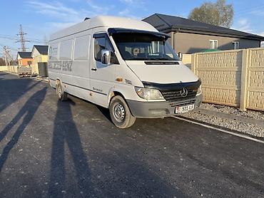 электр авто: Mercedes-Benz Спринтер: 2005 г., Кол менен иштөөчү, Дизель, Van — 2