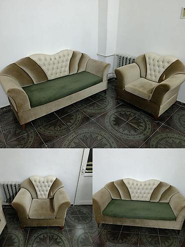 1 ədəd divan 1 ədəd kreslo normal vəziyətdə qiymət cəmi 130 manat h