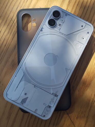 корпус белый: Nothing, Phone 1, Колдонулган, 256 ГБ, түсү - Ак, 2 SIM