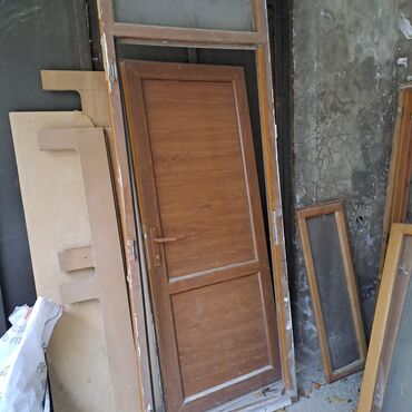 пластик трубалар: İşlənmiş Plastik qapı 90x230 sm Zəmanətsiz, Ünvandan götürmə