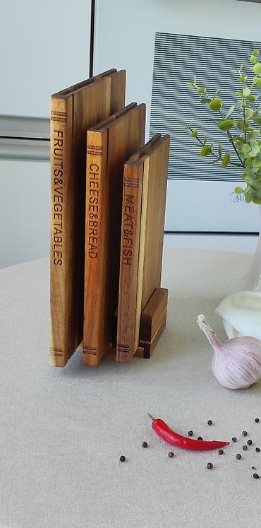 кухонные доски: Эко-тренд в обложке книги. 🌿Подарок, который вызовет искренний — 1