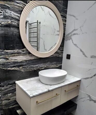 Moydadırlar: Hamam mebeli və lavabo dəstləri - Müasir dizayn: mərmər teksturalı -da lalafo.az — 69 Moydadırlar: Hamam mebeli və lavabo dəstləri - Müasir dizayn: mərmər teksturalı — 69