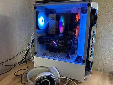 pc case: Игровой ПК в белом корпусе с подсветкой Характеристики: - Видеокарта — 4