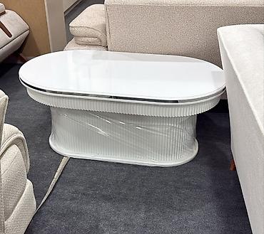 berde mebel: Oval masa, Açılmayan, Təkərsiz, Zəmanətsiz — 1