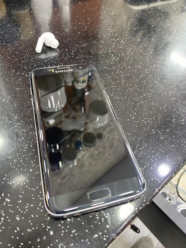s7 edge ekran: Samsung Galaxy S7 Edge, 4 GB, rəng - Qara, Sensor, Barmaq izi, Simsiz şarj