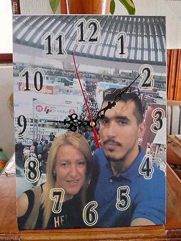 Satovi za kuću: Personalizovani zidni/sobni sat sa vašom fotografijom ZIDNI sat sa — 16
