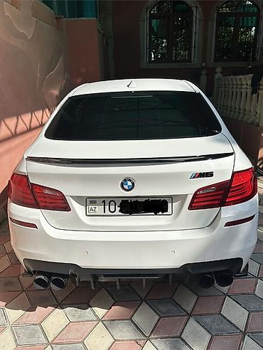 bwm m5: BMW M5 (F10) – ağ rəngli, M paketli idman sedanı. Xüsusiyyətlər və — 2
