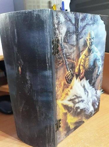 Kuća i bašta: HOBBIT DRVENA KUTIJA ZA NAKIT NOVA KNJIGA-KUTIJA AKCIJA | Cene nisu — 3