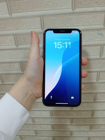 usb hard disk: IPhone 11, 64 GB, Barmaq izi, Simsiz şarj