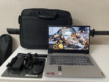 компьютер для монтажа: Ноутбук, Lenovo, 8 ГБ ОЗУ, AMD Ryzen 3, 14.1 ", Новый, Для работы, учебы, память HDD + SSD