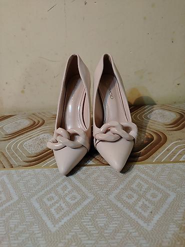 Tuflilər: Tuflilər, Derimod, Ölçü: 36, rəng - Bej, Yeni — 2